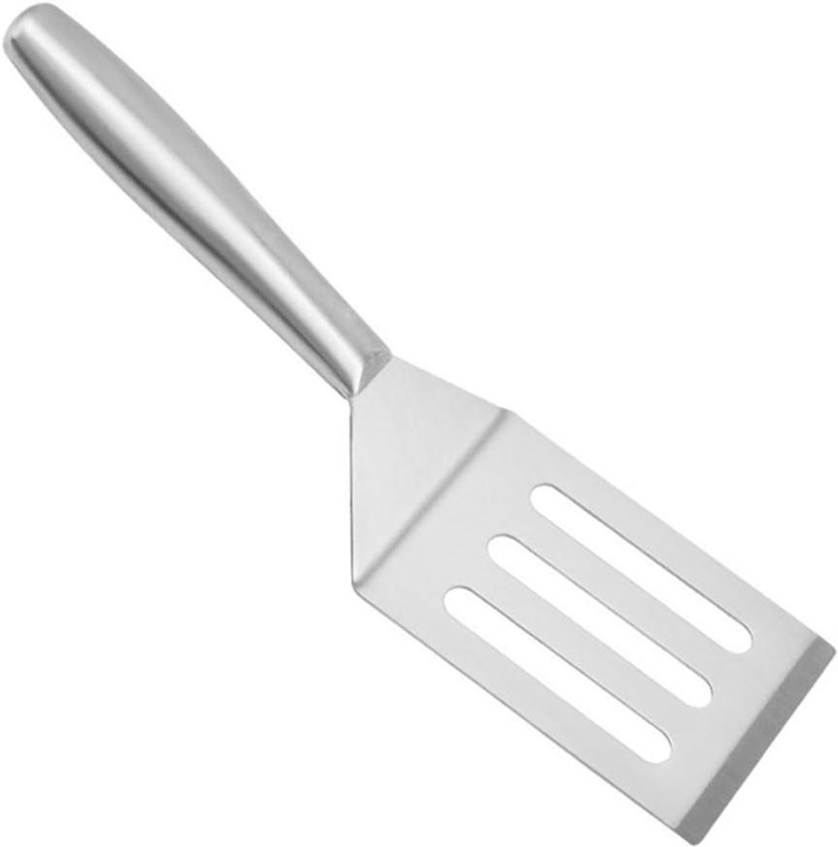 Rvs Spatel - Vis Turner - Koken Bakken - Lekkende Ontwerp - 150 Gram - Zilver