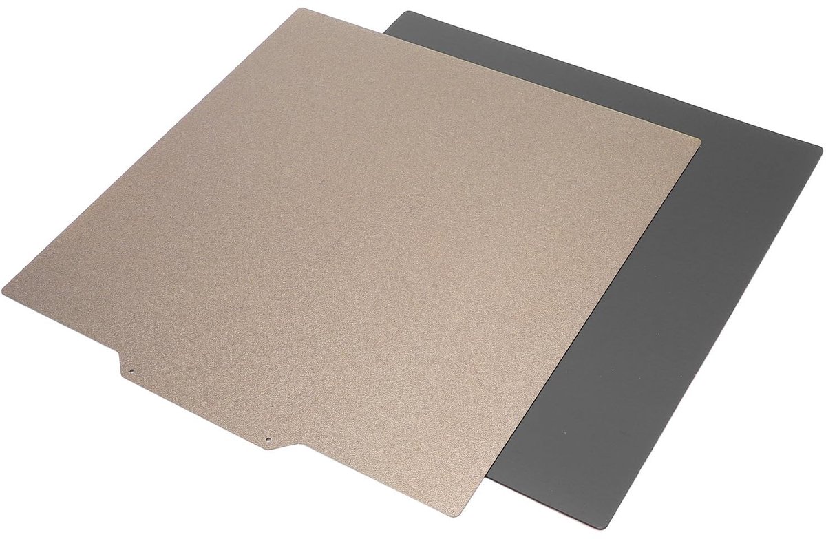 Dailygoods - Dailygoody - 250x250mm 3D-printer Bouwplaat - PEI-printbed - Slijtvast en krasbestendig - Dubbelzijdig matte afwerking - Geschikt voor diverse materia