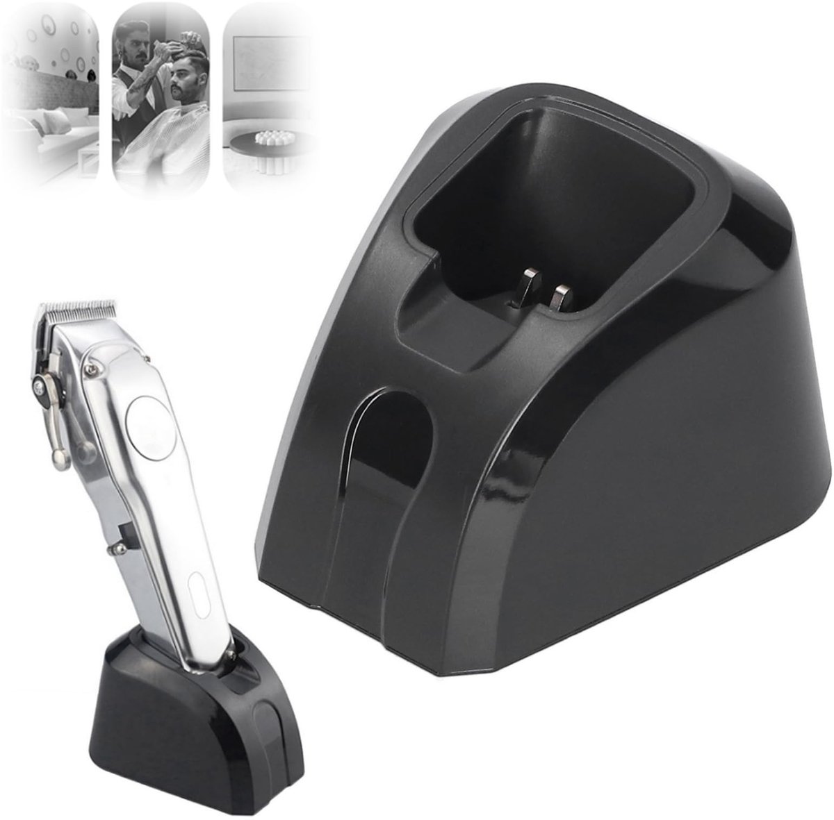 Dailygoods - Oplaadstation voor Elektrische Tondeuse met Antislipmat