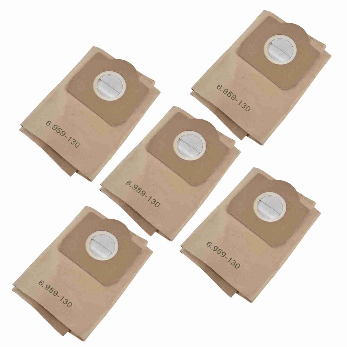 Dailygoods - 5-delige Stofzuigerzakken voor Stofzuigers
