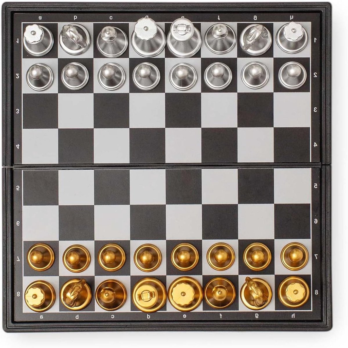 Schaakspel Set - Magnetisch Schaakspel - Logisch Denken Verbeteren - Stabiel en Veilig - 30 x 15 cm