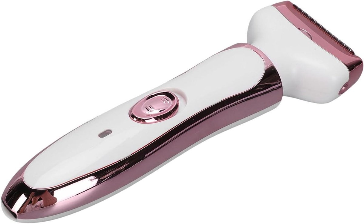 Elektrisch Scheerapparaat Dames - Ontharingsapparaat Tondeuse - Gezichtsverzorging Lichaam - 4-in-1 Opzetstukken - USB Oplaadbaar - Wit