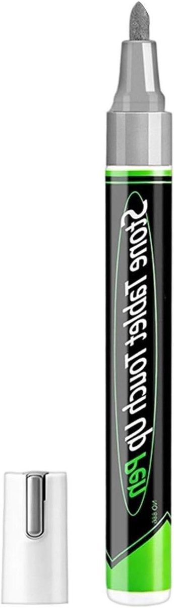 Verfpennen voor hout - Restauratie marker pen - Grafsteen belettering - UV-bestendige waterdichte inkt - 3 mm tip - Zilver