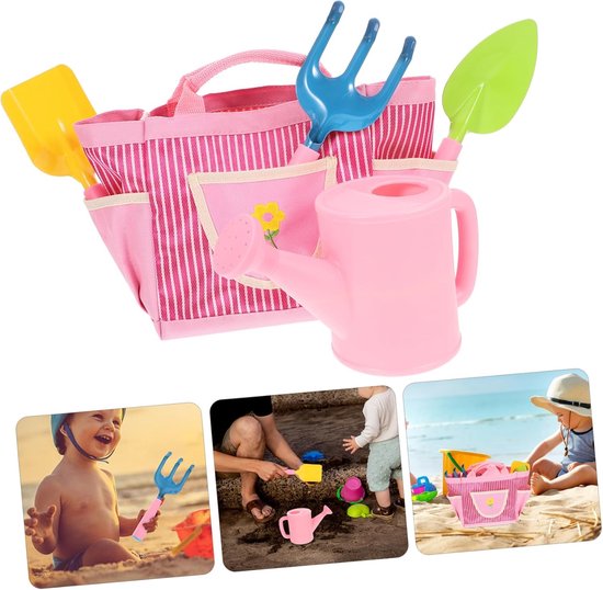 Kinder Tuingereedschap Set - Tuin speelgoed - Buiten spelen - Inclusief opbergtas - 31x17.5x12 cm - Multicolor van Kinder — afbeelding 3
