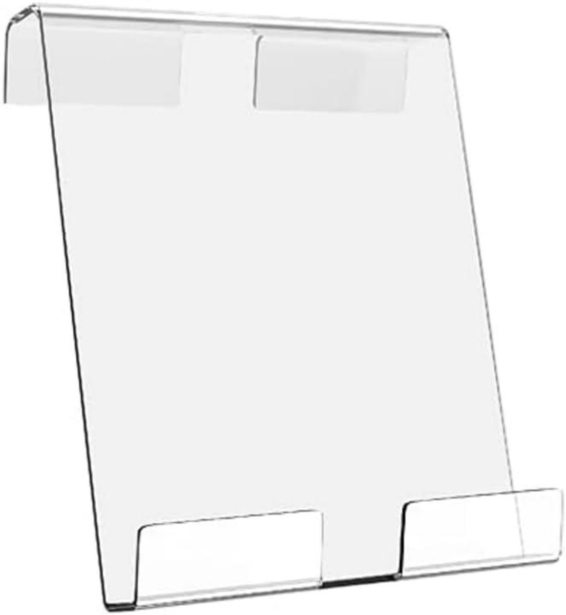 E-reader Tablethouder - Leesrek Acryl - Trainingen Leuker - Stabiel Acryl Ontwerp - 23 x 17 cm - Transparant