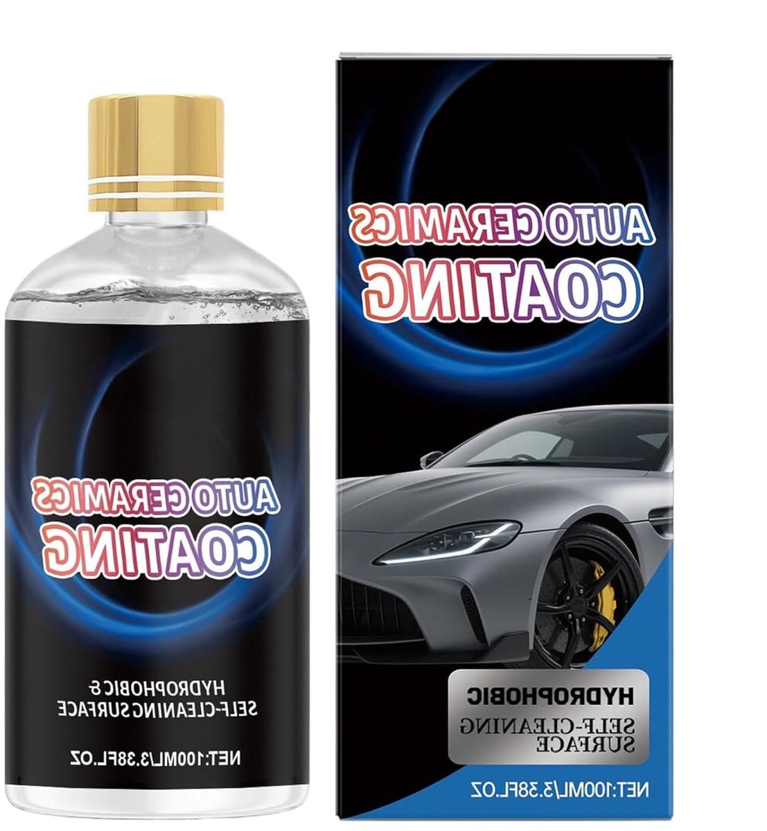 Keramische Coating - Autopolijstmiddel - Voertuig Beschermen - UV Neutraliserend - 100 ml - Transparant