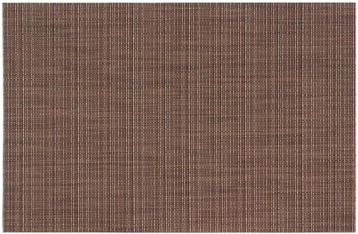 Tafelonderleggers - Placemats set - Eten beschermen - Hol design - 5 stuks - Bruin