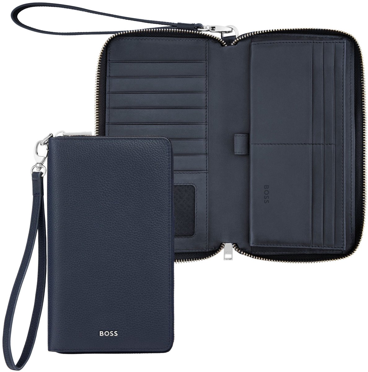 Reisportefeuille Classic Grained