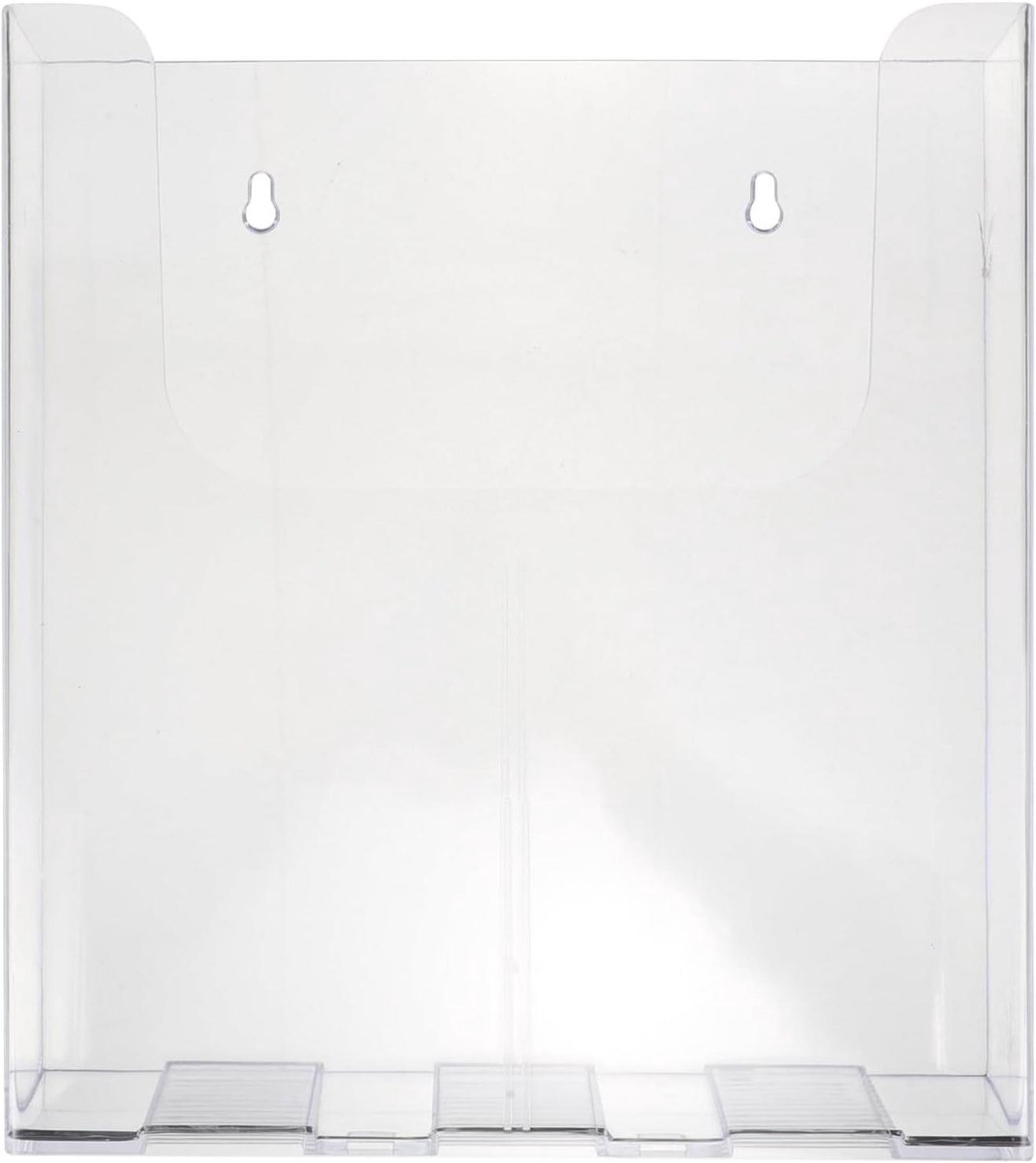 Wand organizer - Document houder - Kantoor organiseren - Zonder boren - A4 formaat - Transparant