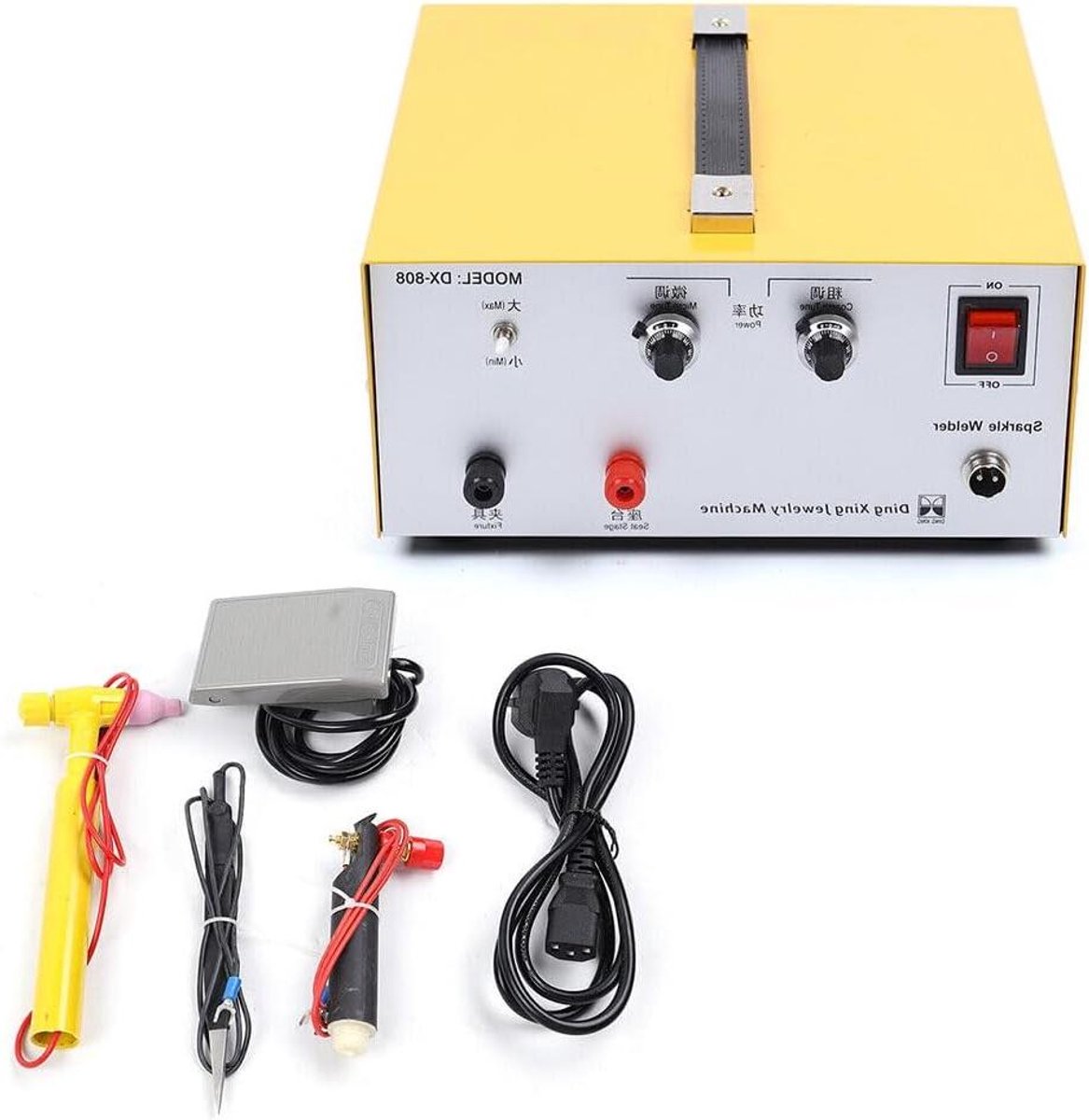 Puntlasapparaat - Metaal Lasapparaat - Metaal Bewerken - Hoogfrequent Plasma - 0.5-1.5 mm - Grijs