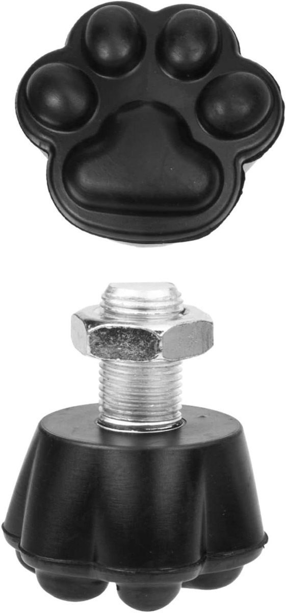 Schaatsen remblokken - Rolschaats rem - Veilig skaten - Verstelbare hoogte - 5.6x5cm - Zwart