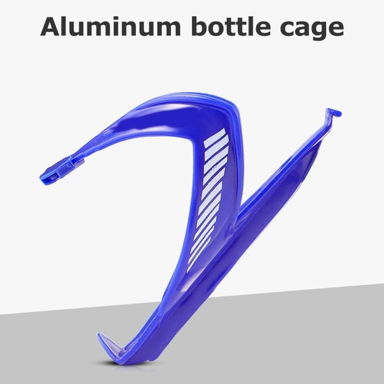 Flessenhouder Set - Bidonhouder Fiets - Buitenactiviteiten Fietsen - Lichtgewicht Aluminium - 2 Stuks - Blauw — afbeelding 2
