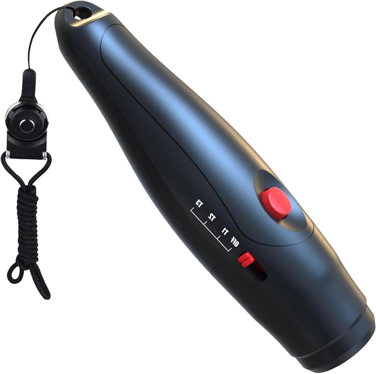 Digitale Fluit - Elektronisch Coaching Apparaat - Sport Coaching Trainen - Aanpasbare Frequentiemodus - 14 cm - Zwart