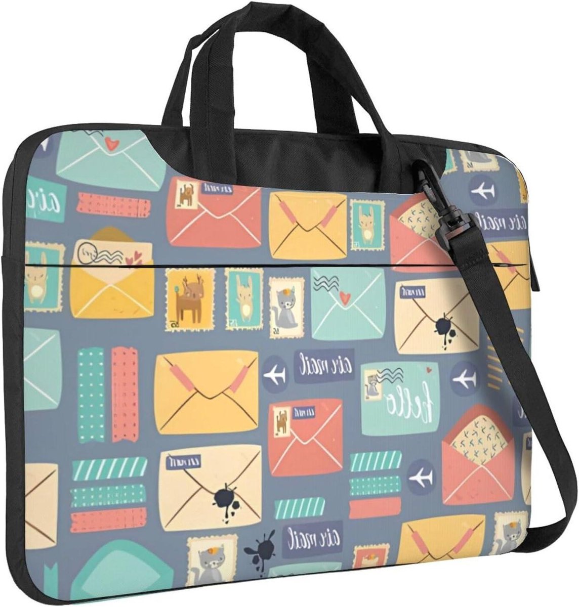 Laptop Tas - Computer Hoes - Veilig Vervoer - Grote Capaciteit - Tot 396 cm - Grijs