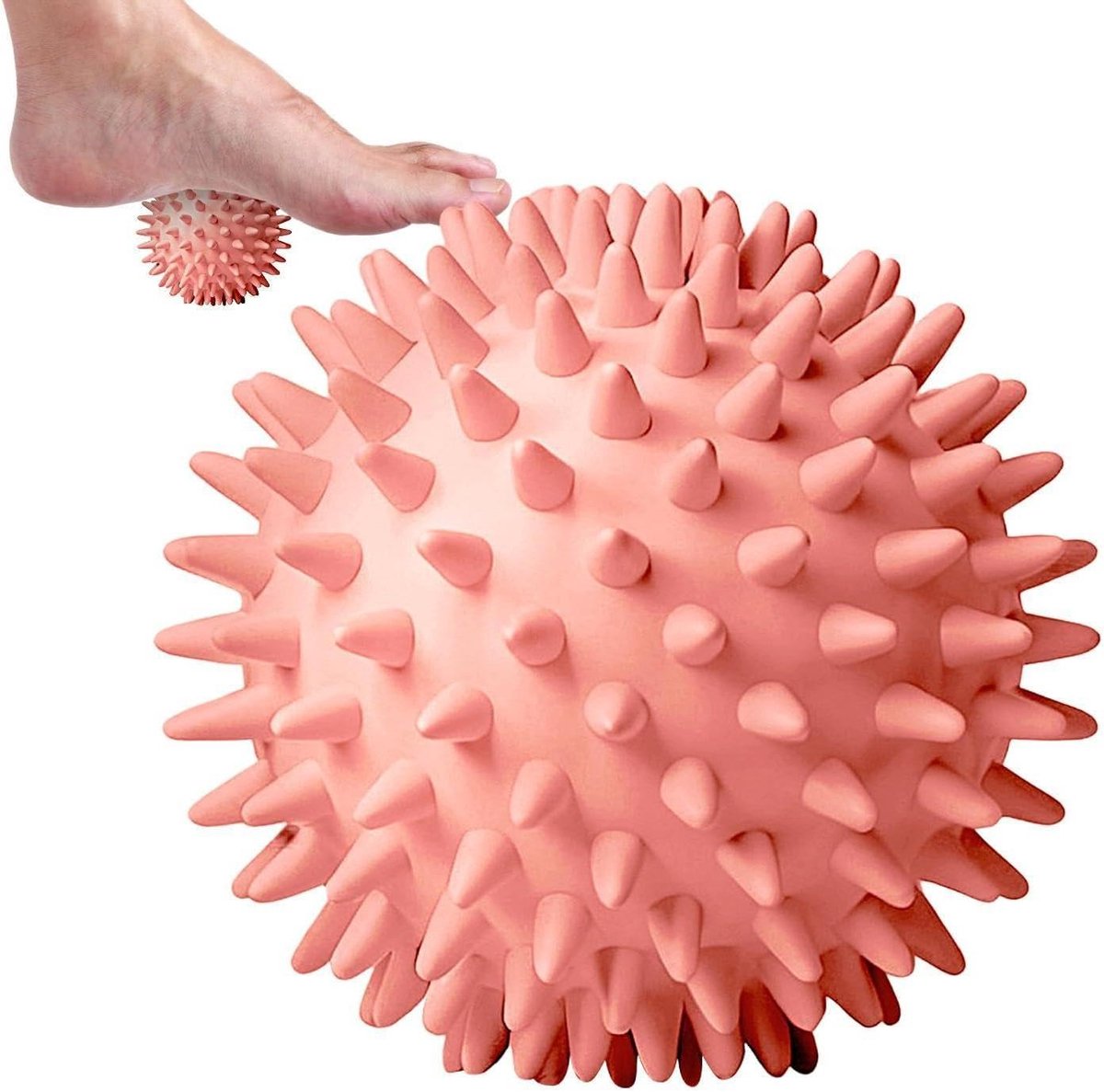 Massagebal - Fascia bal - Spierherstel - Gerichte druk - 6.5 cm - Zwart
