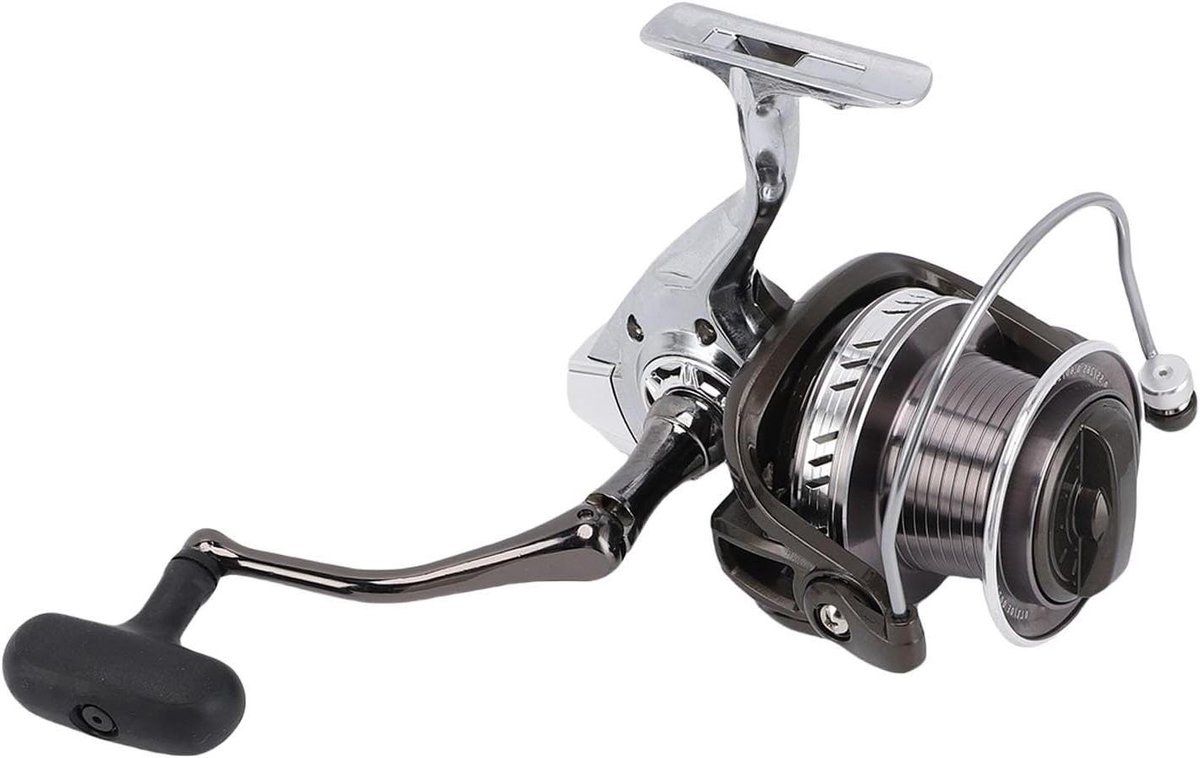 Vismolen Aluminium - Baitcaster Molen - Vissen op Meer - Gapless Ontwerp - 836 Gram - Zilver