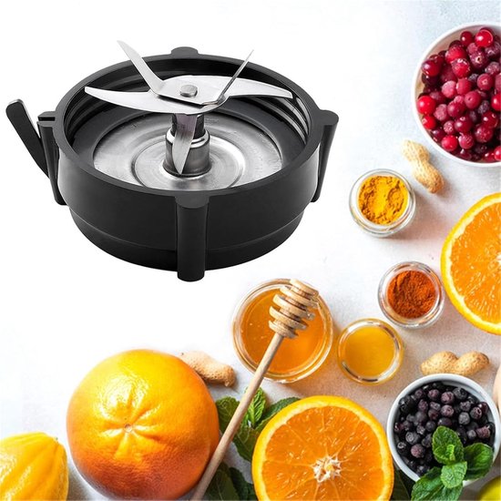 Vervangende Blendermessen - Blender Onderdelen - Glad Mixen - Kosteneffectieve Reparatie - 2 Stuks - Zwart — afbeelding 2