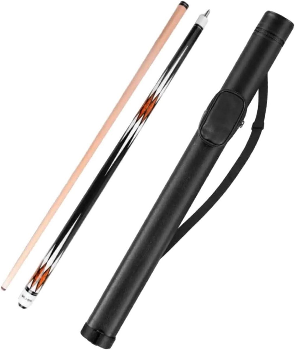 Biljartkeu Tas - Keu Beschermhoes - Veilig Vervoeren - Verstelbare Schouderriem - 145 cm Lengte - Oranje