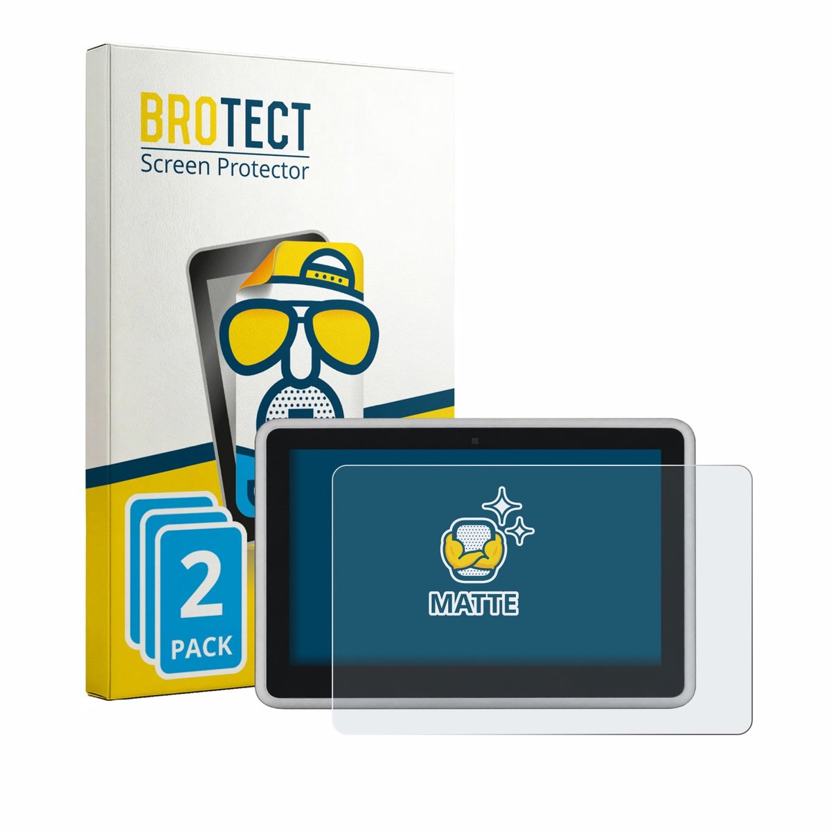 BROTECT - Screenprotector voor Victron Ekrano GX - Folie Beschermfolie matte 2 Stuks