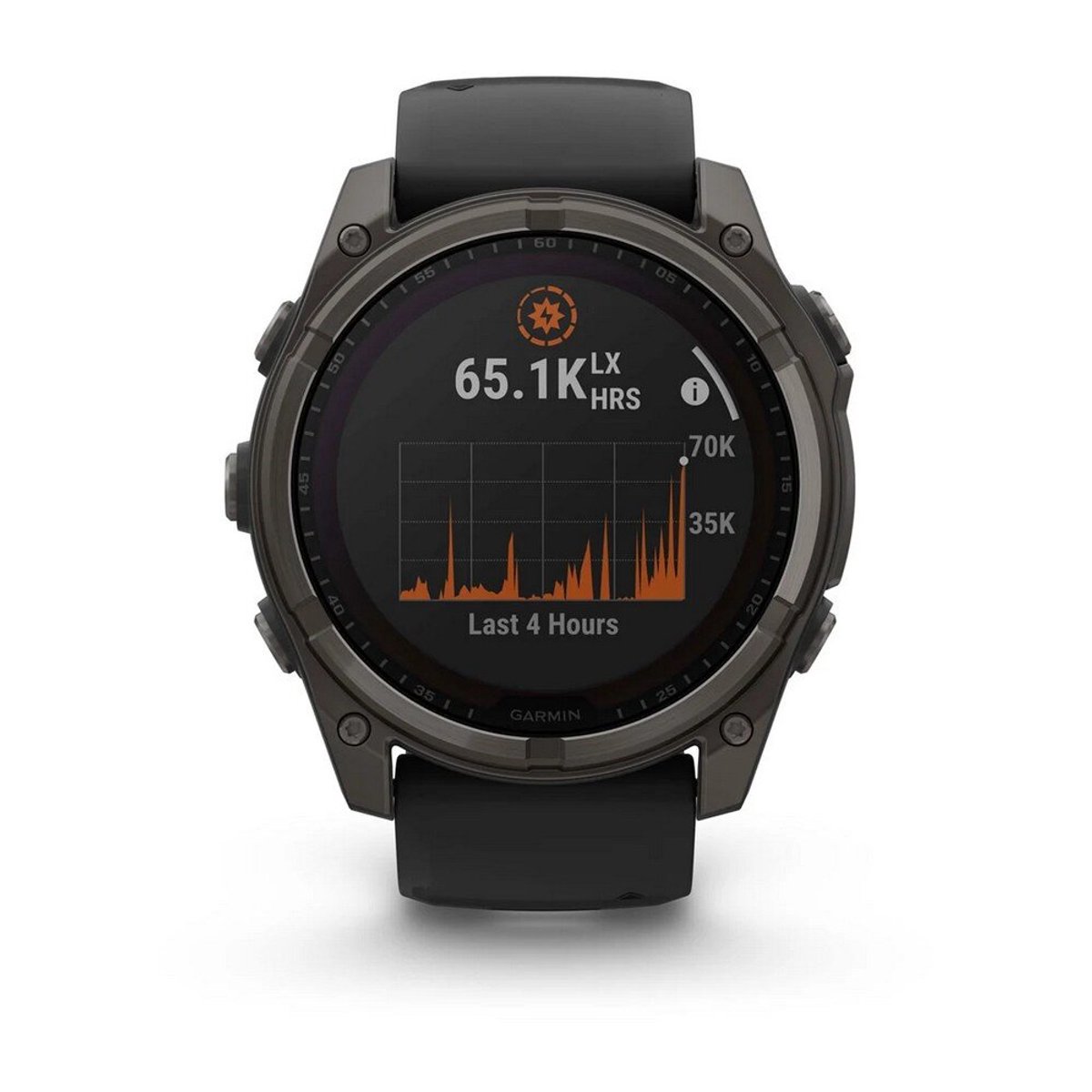 Garmin 010-02907-11 Fenix 8 – 51 mm Sapphire Solar Titanium Smartwatch