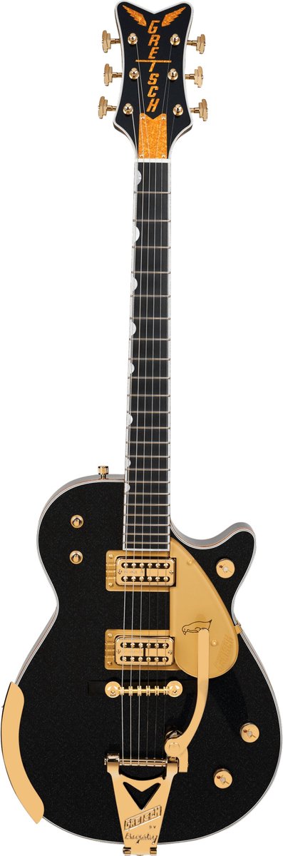 Gretsch G6134TG-58 Limited Edition 1958 Custom Penguin Bigsby Emerald Night - Single-cut elektrische gitaar