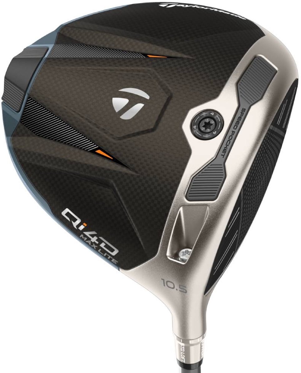 TaylorMade QI4D Max Lite Driver 2026 | | Regular | 10,5° - (Loft instelbaar van 8,5° tot 12,5°) |