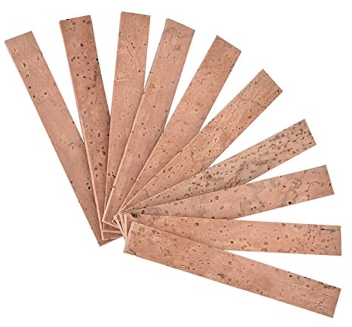 Allecto - Klarinet Halsverbinding Reparatieset - 10-Delige Kurkveer Accessoire - Perfect voor Onderhoud - Inclusief Toetsstrip en Rietbinder - Gesc...