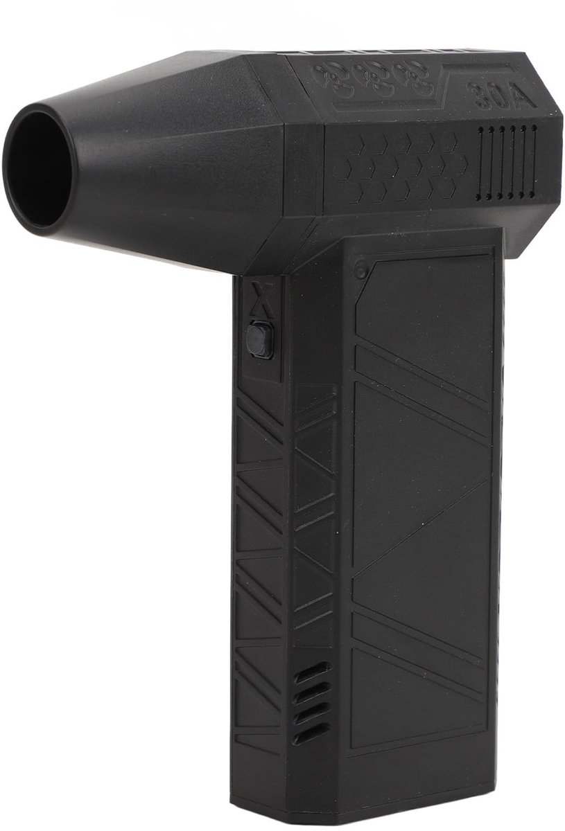 Allecto - Turbodrogerventilator - Turbojet Ventilator - 3 Versnellingen - Verstelbaar - Droogblazer - Voor Terrasreiniging - Compact
