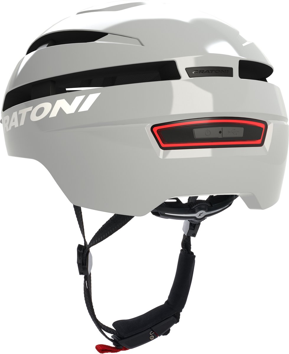 Helm Cratoni Cloom 2.0 Silverfrost Glanzend - M/L (58-61cm)