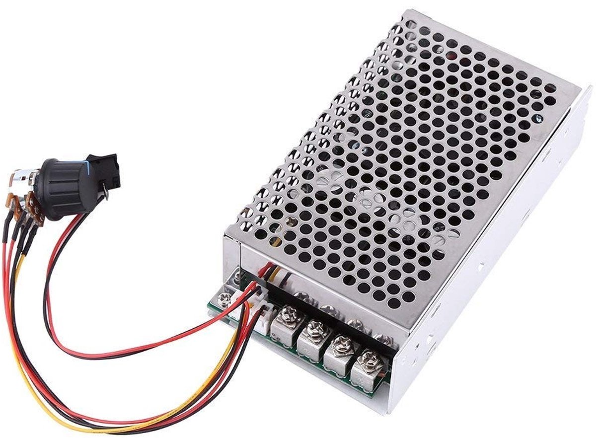 Allecto DC PWM Speed Controller 10-50V 3000W 100A Voor industriële toepassingen Hoge temperatuurweerstand Geschikt voor motoren