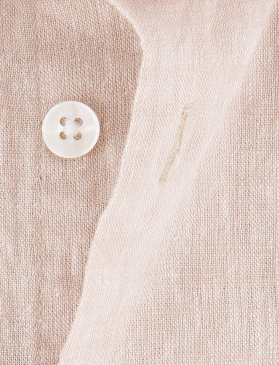 Ledub business overhemd beige