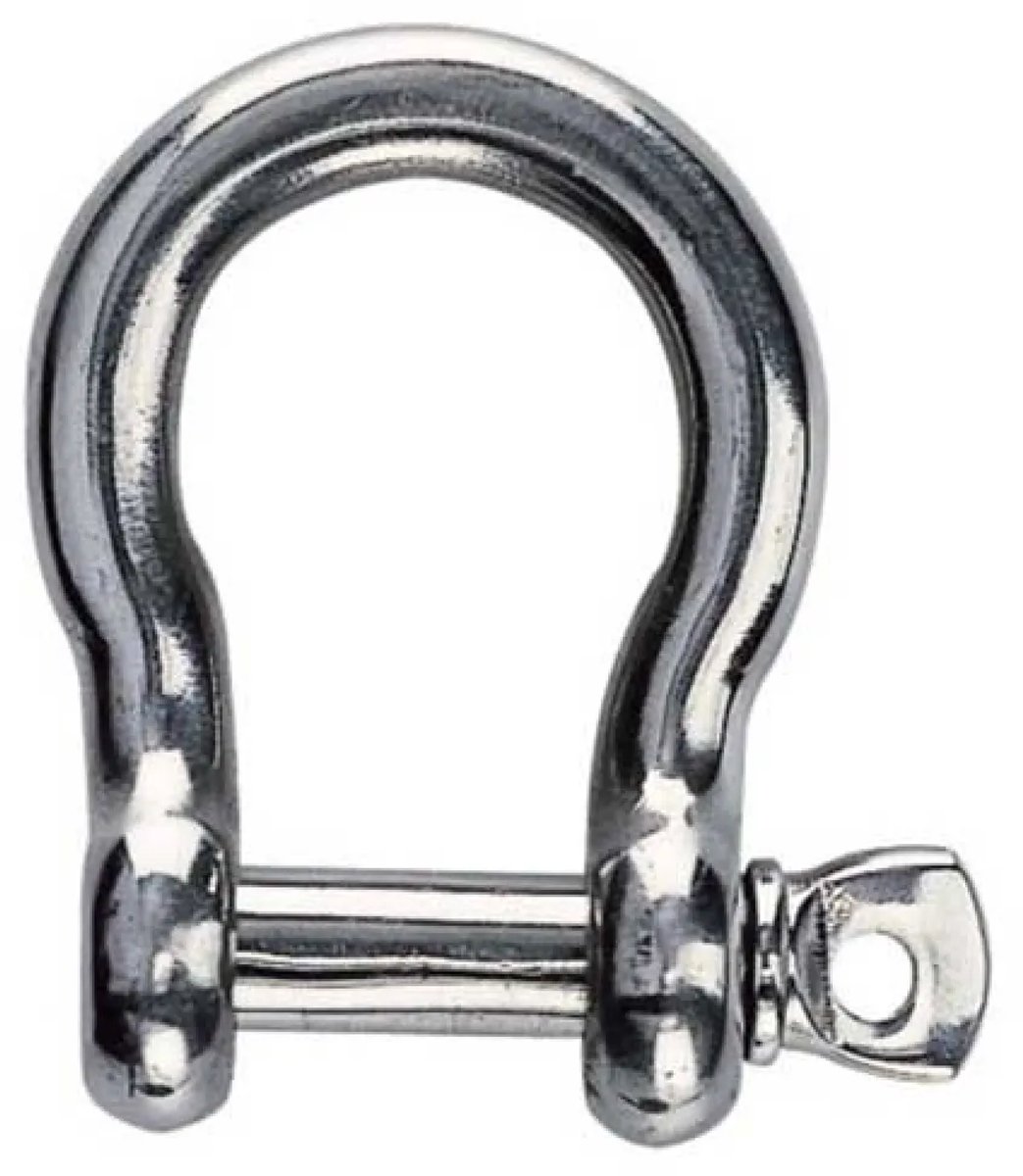 Barton Marine Stainless Steel Lyre Harpsluiting Zilver 6 mm