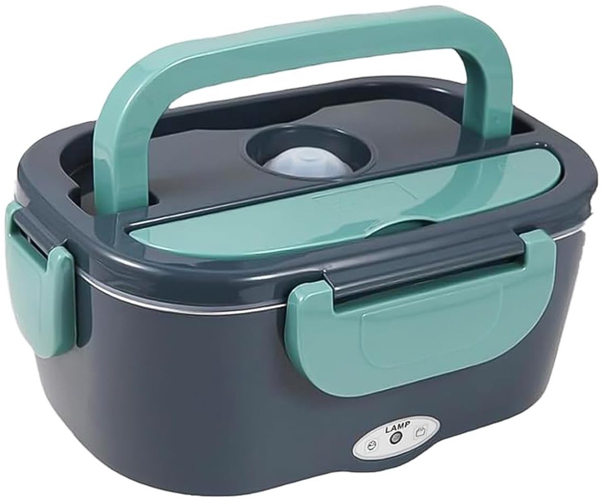 Allecto - Elektrische Lunchbox - Voedselverwarmer - Draagbare Isolator - 1.5 Liter - Afneembare Containers - Geschikt voor Kantoor en School