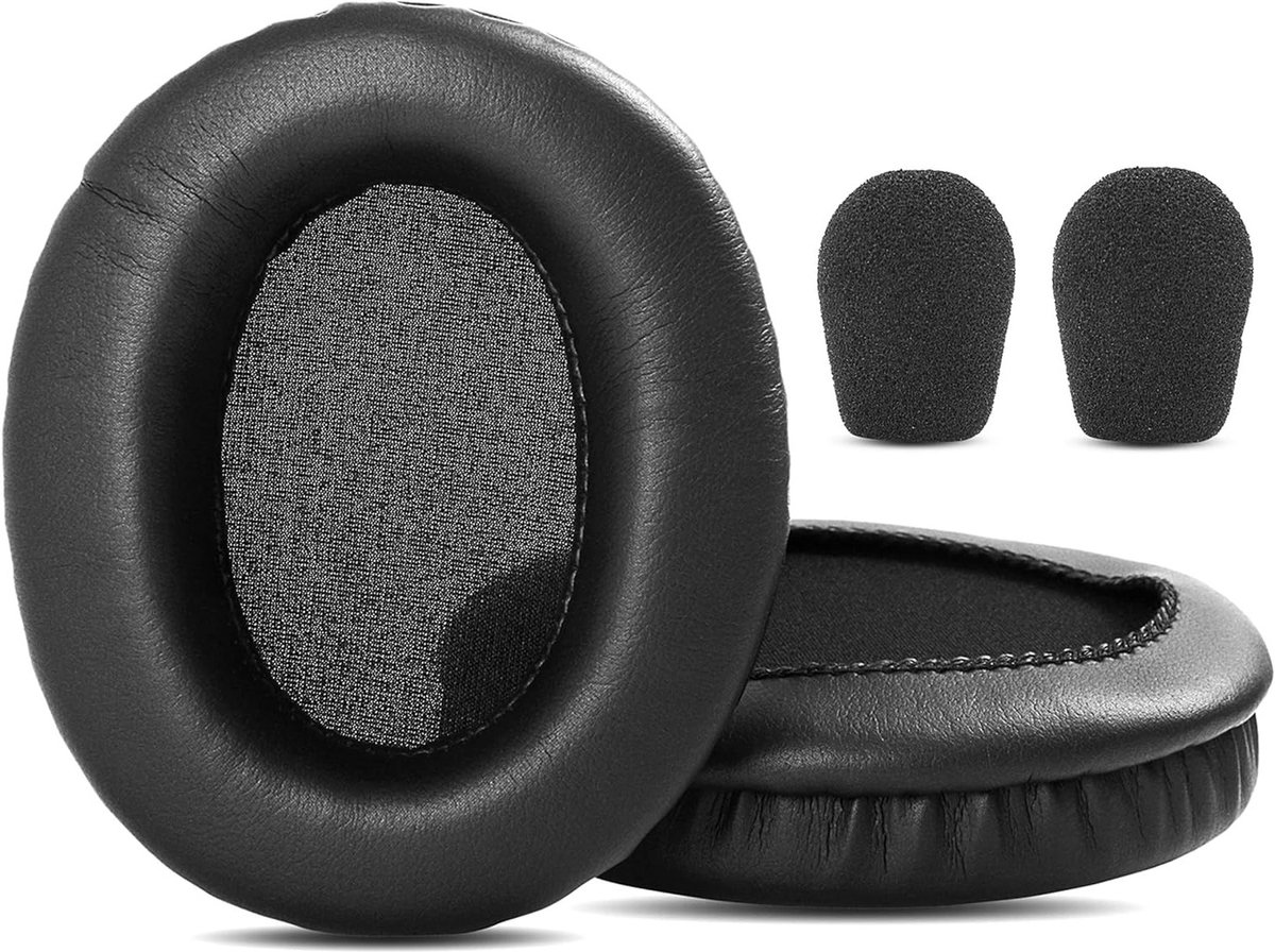 Vervangende Oorkussens voor Headsets - Comfortabele Schuimkussens voor LX-3000 en Andere Modellen, Ideaal voor Langdurig Gebruik en Geluidsisolatie