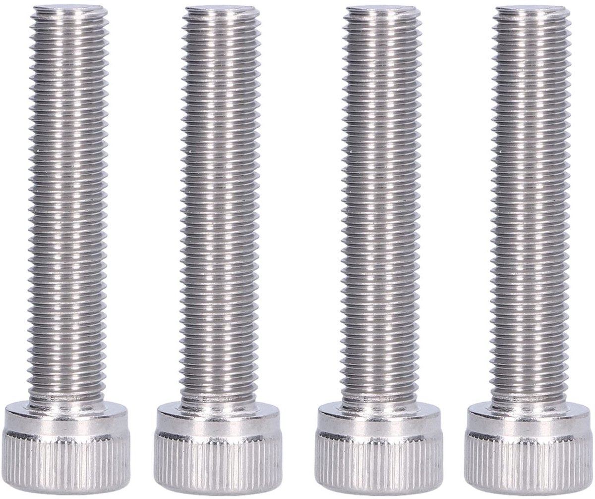 aladdien - RVS Inbusschroeven - Hex Bouten Set - Sterke constructie - 8 Stuks - Voor DIY Projecten - Geschikt voor verschillende toepassingen - Set ..