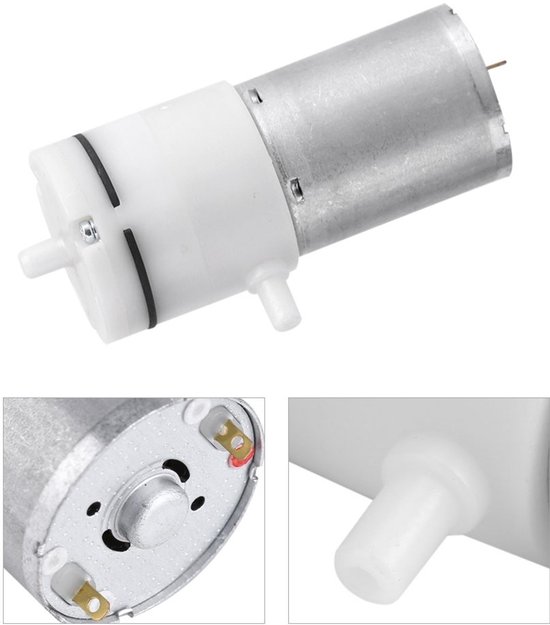 Allecto - Mini Microvacuum Pomp - Elektrische Luchtpomp voor Medisch Gebruik - Compact en krachtig - Ideaal voor medische toepassingen - Voor het o.. van Merkloos — afbeelding 4
