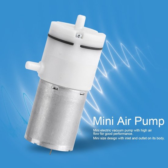 Allecto - Mini Microvacuum Pomp - Elektrische Luchtpomp voor Medisch Gebruik - Compact en krachtig - Ideaal voor medische toepassingen - Voor het o.. van Merkloos — afbeelding 5