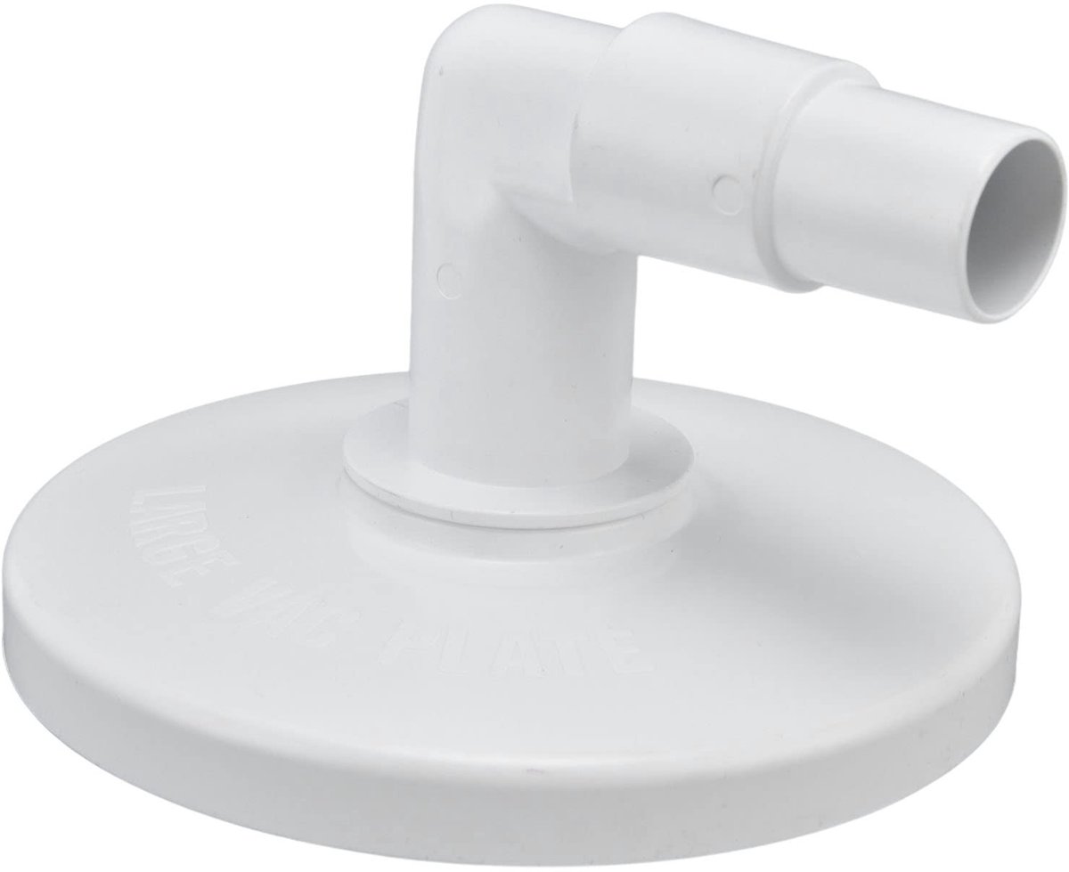 Universele Pool Skimmer Plate - Duurzame Plastic Vacuumplaat met 90° Elleboog voor SPA