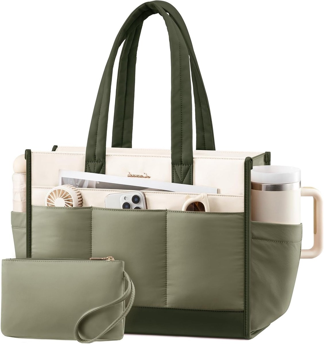 Handtas voor Vrouwen, Grote Schoudertas, Shopper Bag, Laptop Bag, Perfect voor School en Werk, Ideaal voor Docenten en Studenten