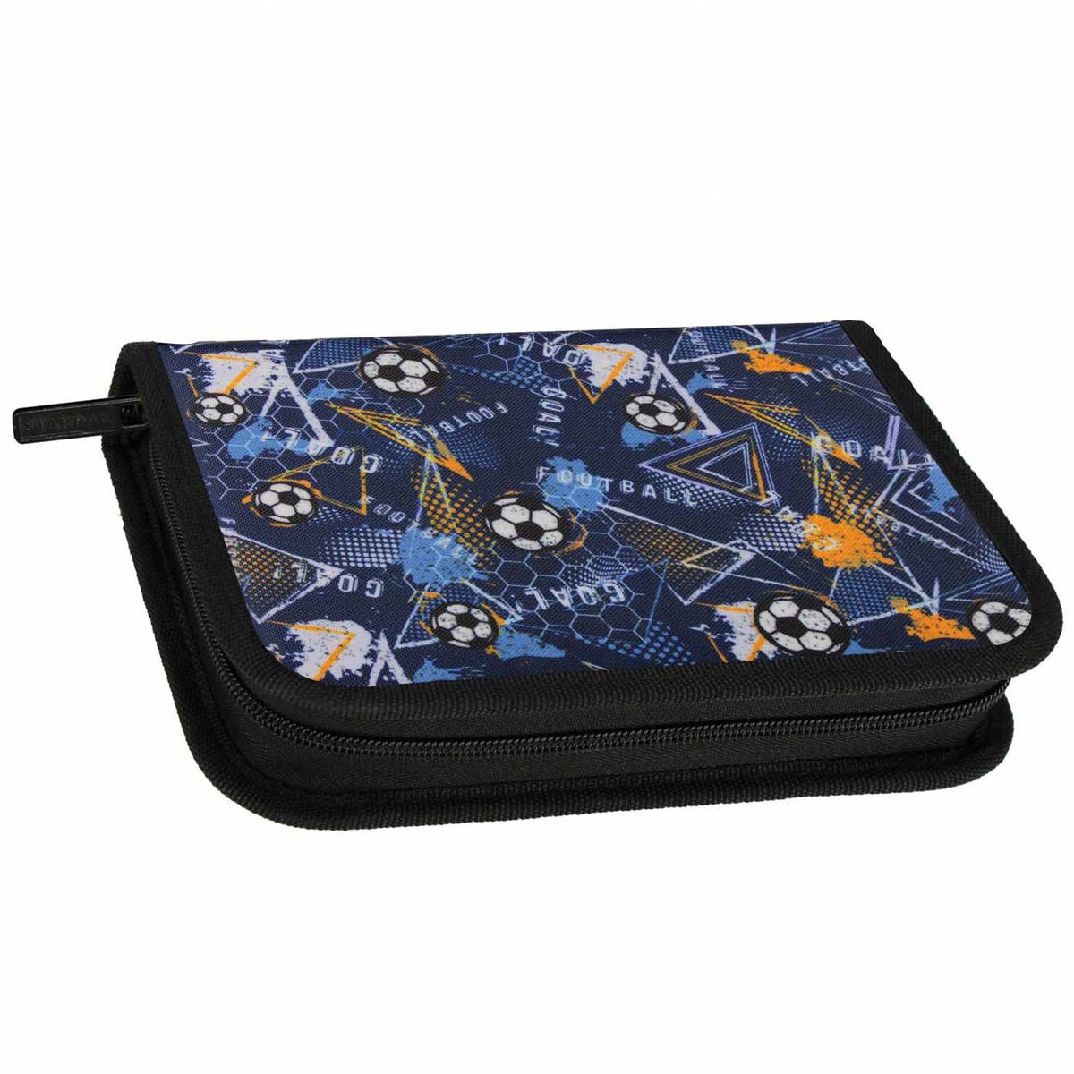 Etui met Accessoires Voetbal Blauw, 25dlg.