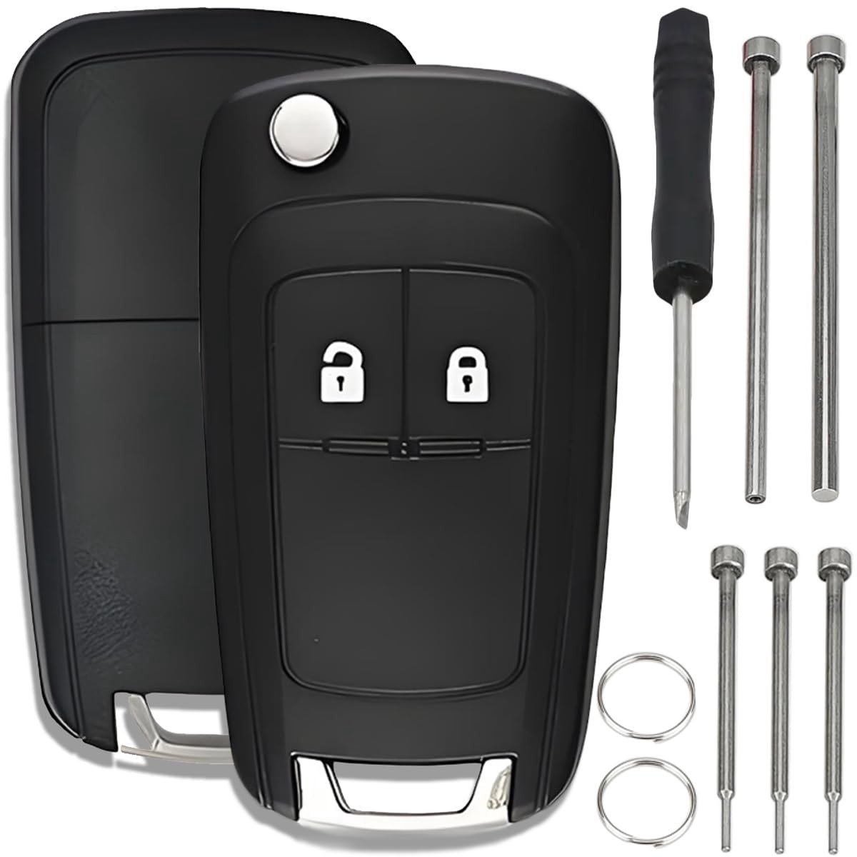 Dailygoods- Autosleutel Hoesje Antidiefstal - Autosleutel Behuizing - Autosleutel Etui - Autosleutel Beschermhoes - Compatibel met Vauxhall/Opel