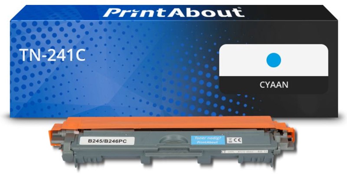 Brother TN-241C toner cyaan Huismerk