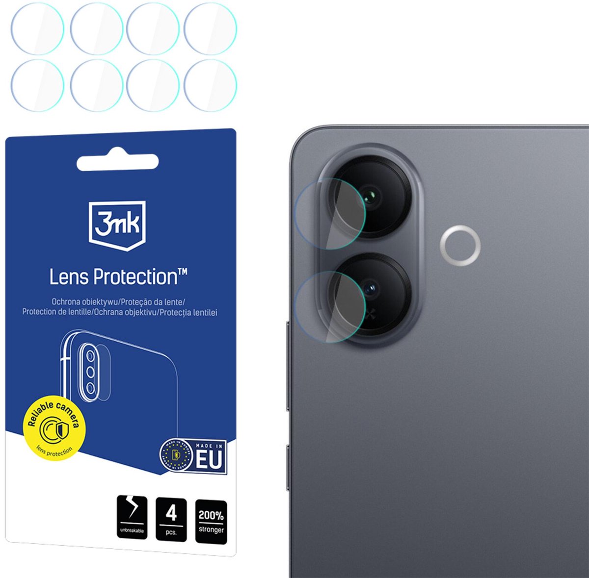 3Mk Vivo V60 Lite 5G 3Mk Lensbescherming Voor Vivo V60 Lite Lensbescherming