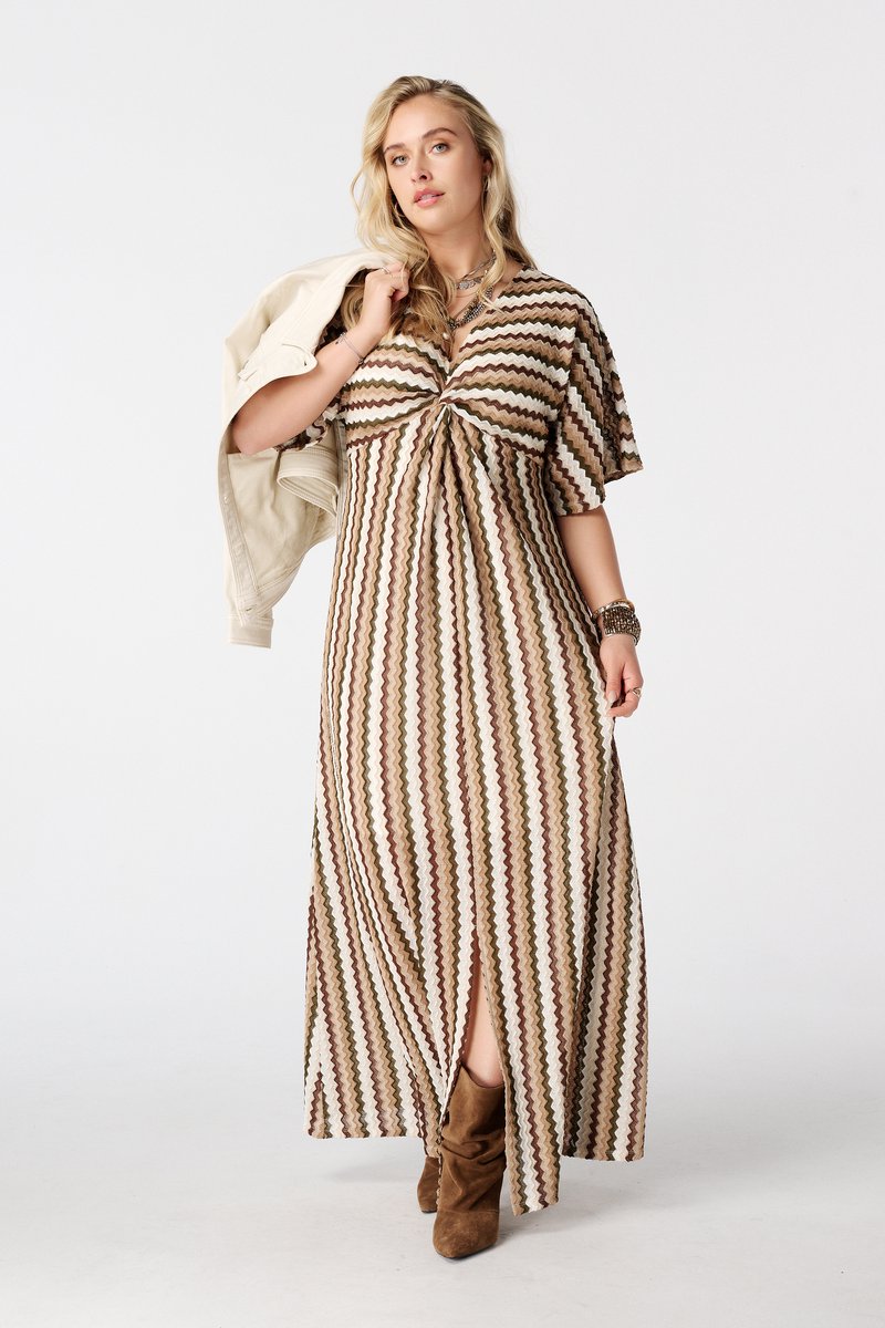 MS Mode Jurk Maxi jurk met print