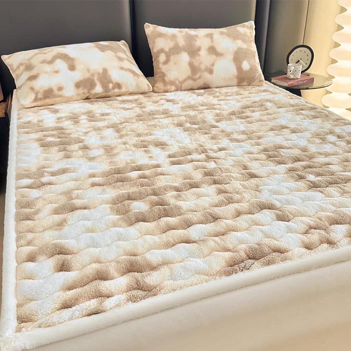 Japanse Futon Matras - Opvouwbaar Gastenbed - Ruimtebesparend Slapen - Ergonomische Ondersteuning - 200x220cm - Bruin