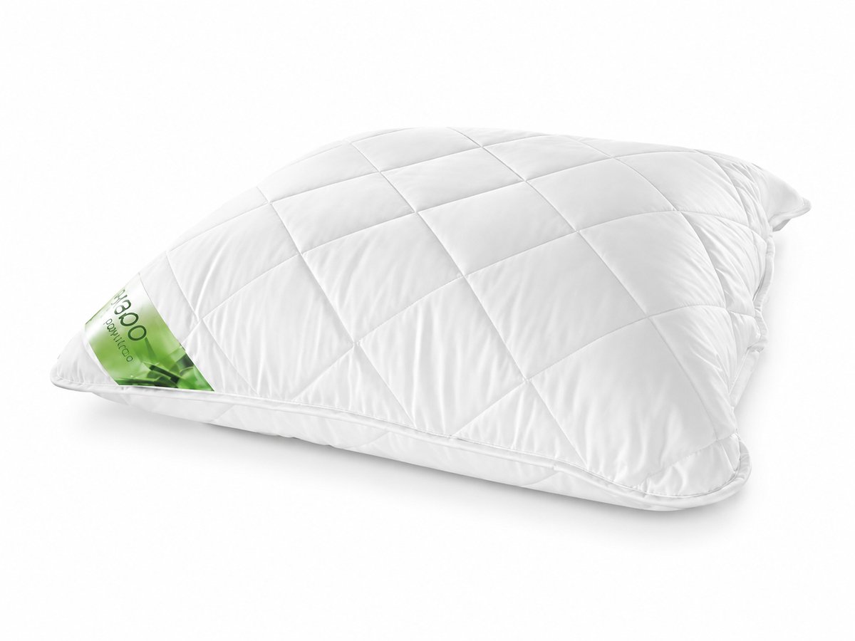 Timzo bedding Forrest Kapok Bamboe Hoofdkussen 60x70 cm | Natuurlijk, Ademend & Vochtregulerend creme
