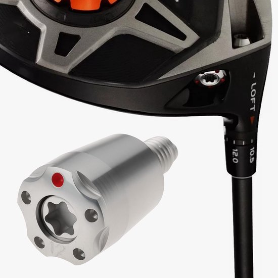 Dailygoods- Golf Gewichten 2x12g - Roestvrij Staal - Compatibel met TaylorMade R9/R11/R11S/R1 - Schroef - Eenvoudig te Installeren - Zilver - Golfclub Gewichten van Dailygoods — afbeelding 4