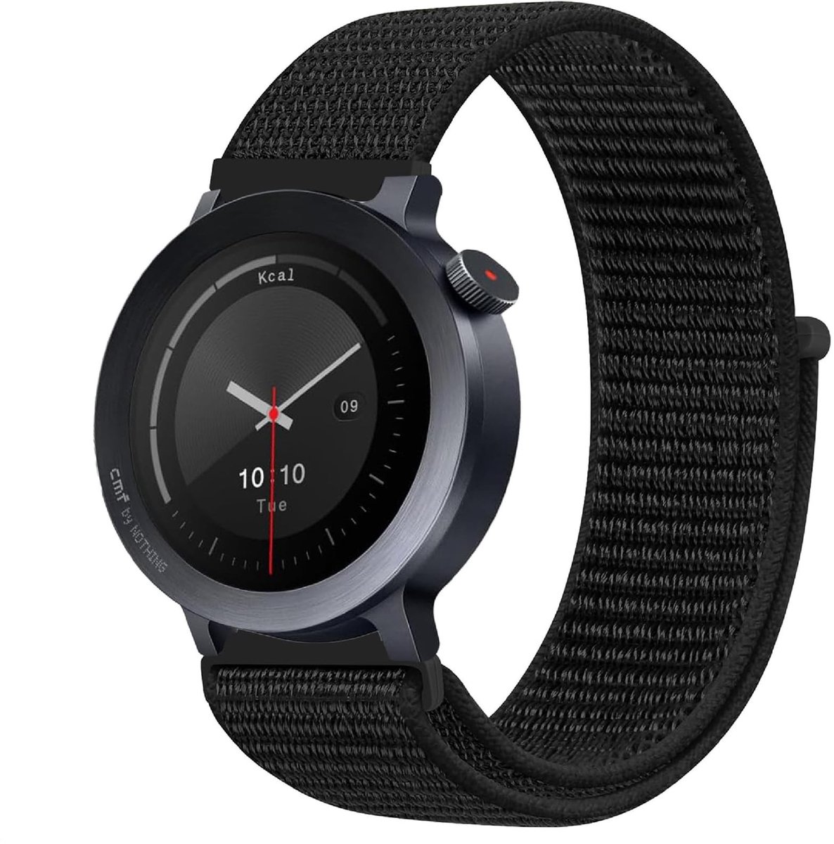 Dailygoods - Nylon Armband voor Smartwatch, Ademend en Verstelbare Gesp