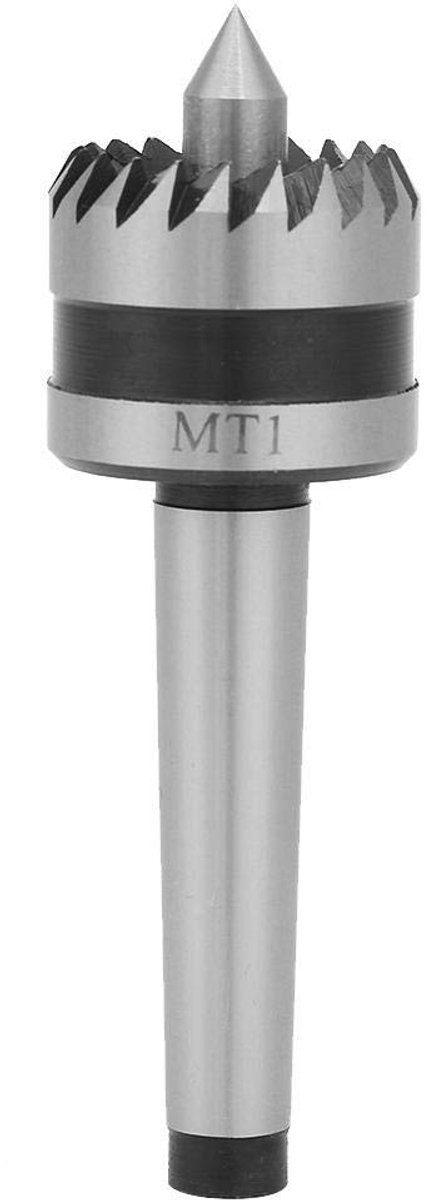 Dailygoods- Draaigereedschap voor Hout - Draaibank - Rijstokcentrum met Metalen Lagers - Duurzaam - Nauwkeurigheid 0,01 MM - Maximale Buitendiameter 45,52 MM - Houtdraaigereedschap