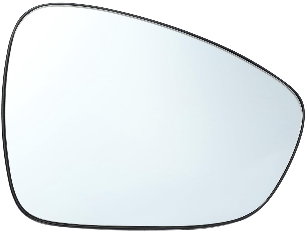 Dailygoods - Achteruitkijkspiegel - Vervangglas - Wit - Niet-verwarmd - Geschikt voor Citroen C3 2009-2016 - Hoogwaardige kwaliteit